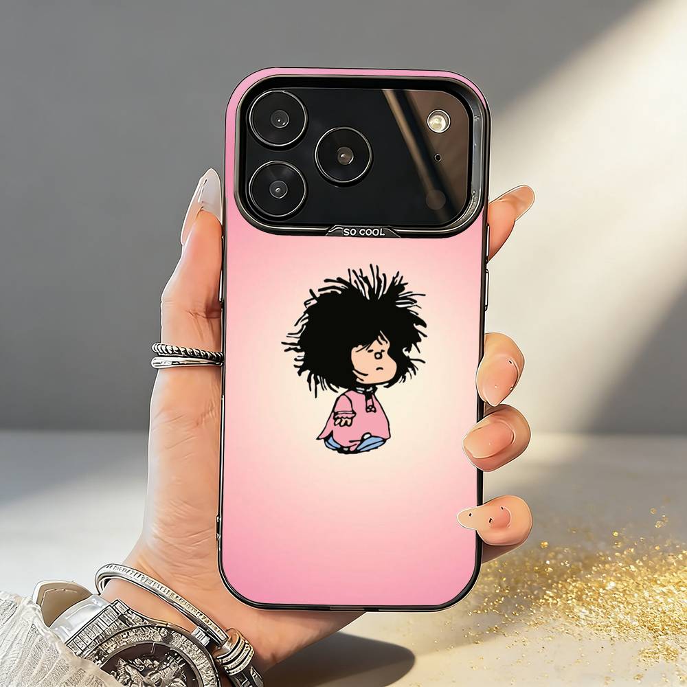 C-Cute Cartoon M-Mafalda Phone Case For iPhone17,16,15,14,13,12,11,Pro,MAX Gray Matte Silicone Black Cover iPhone12PRO
C-Cute Cartoon M-Mafalda Phone Case For iPhone17,16,15,14,13,12,11,Pro,MAX Gray Matte Silicone Black Cover iPhone12PRO