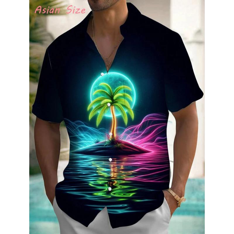 Men s Tree Hawaiian Shirts Fashion Tropical Beach Short-sleeved Summer Shirt Men Button Casual Vacation Blouses XS
Men s Tree Hawaiian Shirts Fashion Tropical Beach Short-sleeved Summer Shirt Men Button Casual Vacation Blouses XS