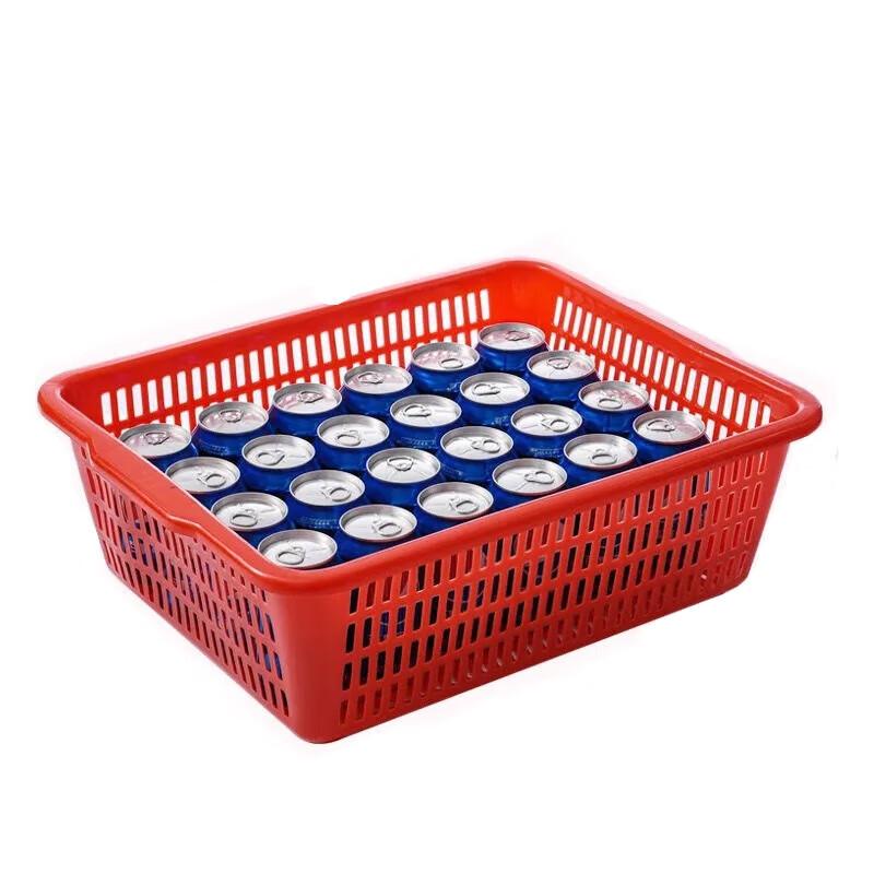 Rectangular Plastic Kitchen Storage & Drain Basket (2-Pack)
Rectangular Plastic Kitchen Storage & Drain Basket (2-Pack)