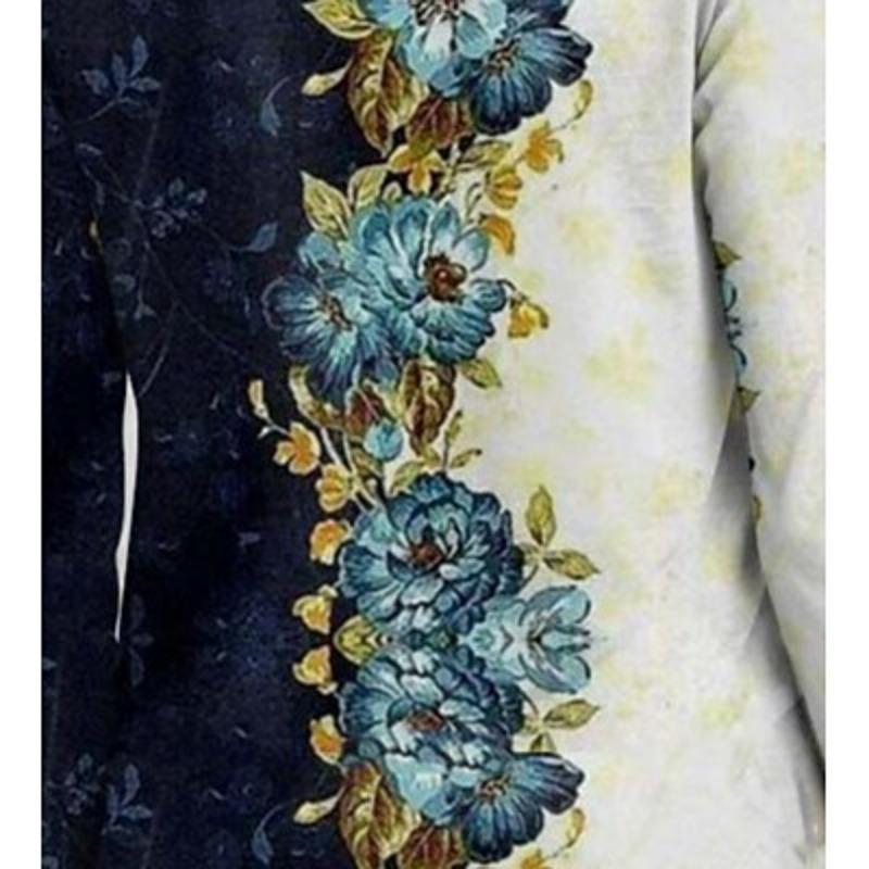 Женская туника с принтом, повседневная, модная, повседневная, с длинным рукавом, с круглым вырезом, синяя, весна-осень 2XL
Женская туника с принтом, повседневная, модная, повседневная, с длинным рукавом, с круглым вырезом, синяя, весна-осень 2XL