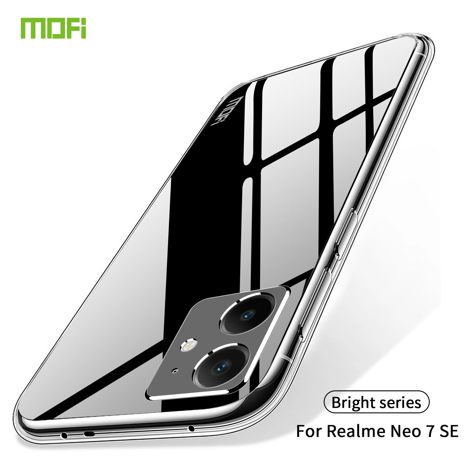 For Realme Neo7 SE 5G Clear Phone Case MOFI Ultra-Thin TPU Phone Back Cover Transparent
For Realme Neo7 SE 5G Clear Phone Case MOFI Ultra-Thin TPU Phone Back Cover Transparent