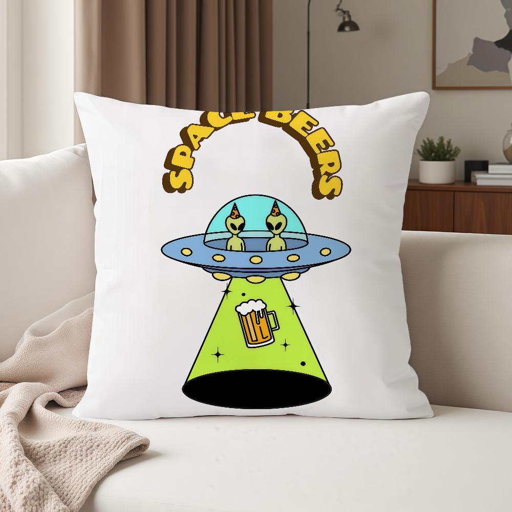 UFO We Come To Party Funny Alien Pillow Case Suitable For Bedrooms Living Rooms Cars Home Decoration 30cmx30cm
UFO We Come To Party Funny Alien Pillow Case Suitable For Bedrooms Living Rooms Cars Home Decoration 30cmx30cm