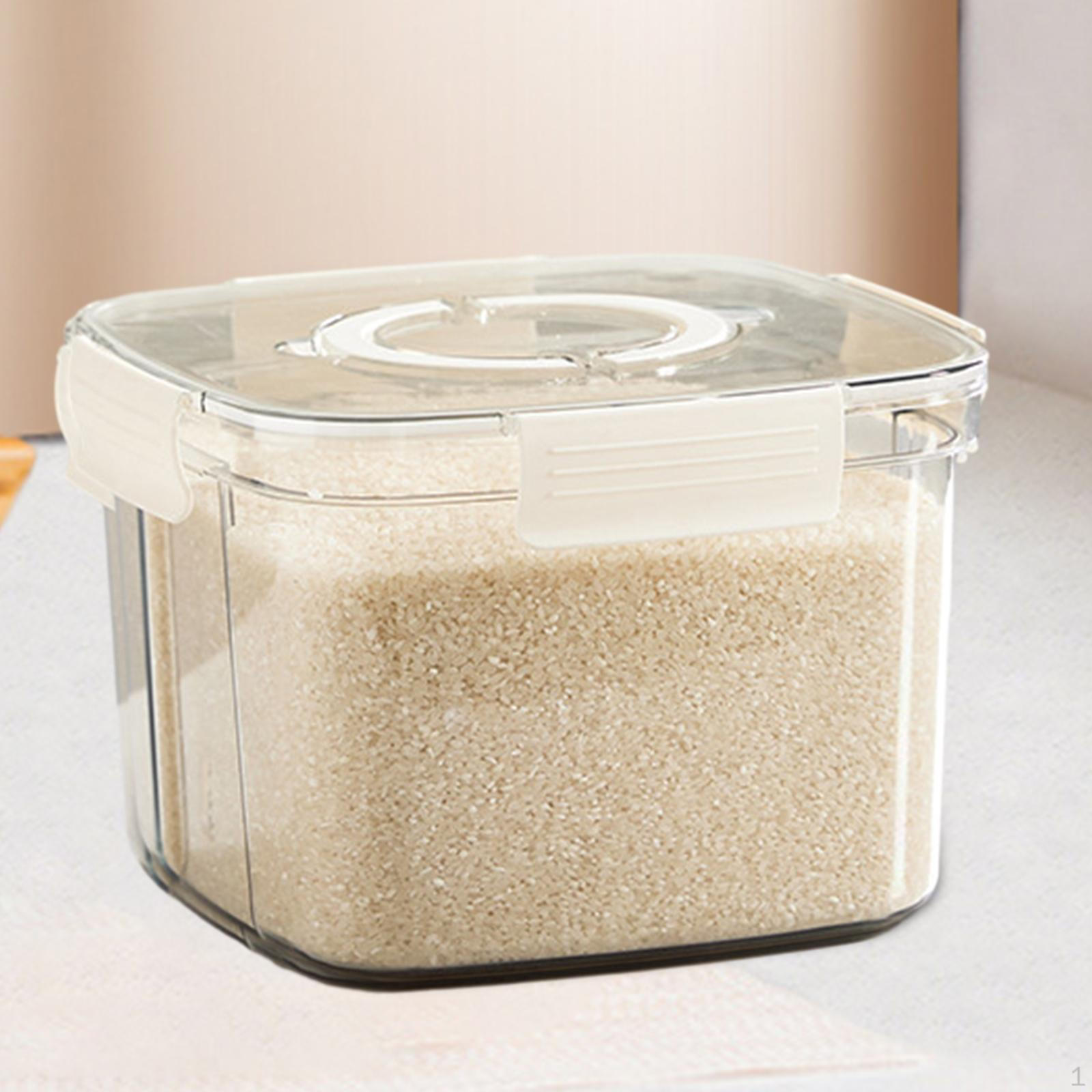 Контейнер для сухих продуктов, герметичный держатель, контейнер для риса с чашкой большой емкости для кухонного шкафа 5kg
Контейнер для сухих продуктов, герметичный держатель, контейнер для риса с чашкой большой емкости для кухонного шкафа 5kg