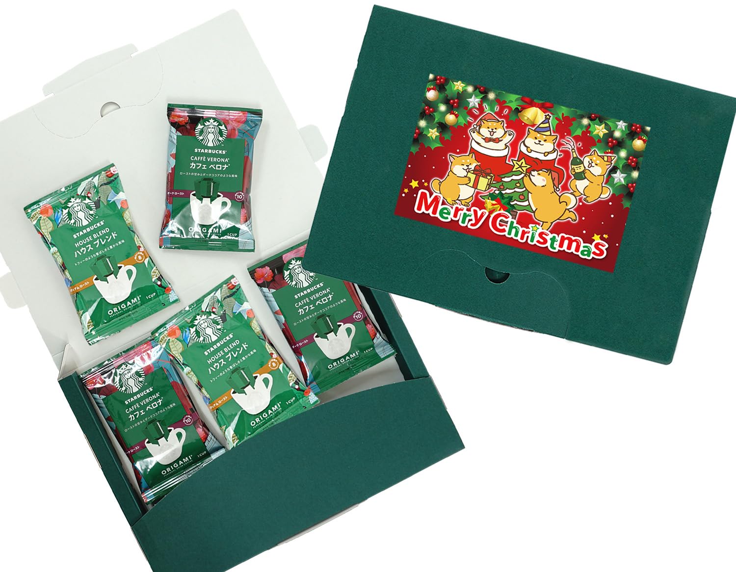 Рождественский подарок Starbucks Coffee Gift Set Drip Boxed Gift Wrapped House Blend Cafe Verona Shiba Inu
Рождественский подарок Starbucks Coffee Gift Set Drip Boxed Gift Wrapped House Blend Cafe Verona Shiba Inu