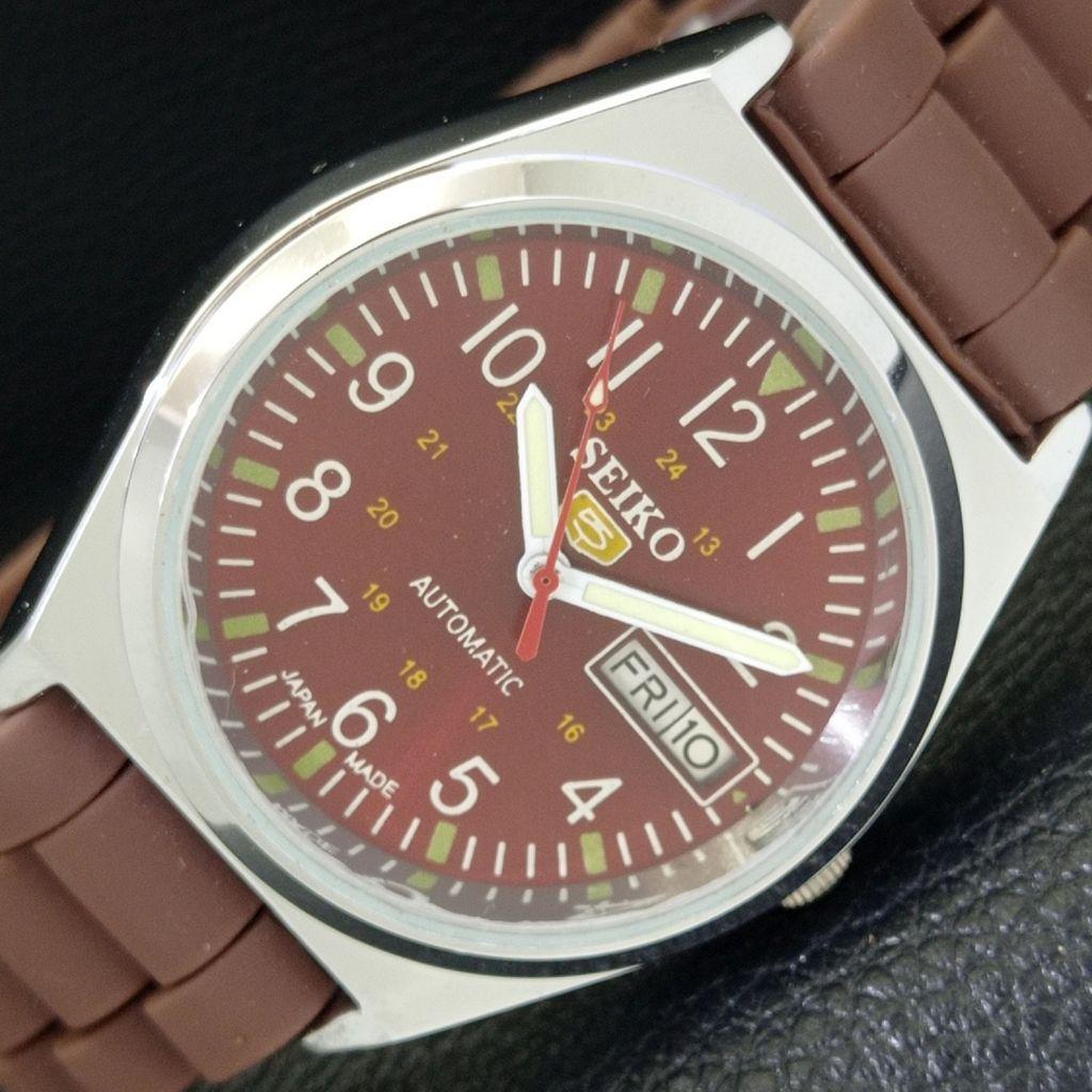 ВОССТАНОВЛЕННЫЕ ВИНТАЖНЫЕ МУЖСКИЕ ЧАСЫ SEIKO 5 AUTOMATIC JAPAN С БОРДОВЫМ ЦИФЕРБЛАТОМ a435119-2 R122-a435119
ВОССТАНОВЛЕННЫЕ ВИНТАЖНЫЕ МУЖСКИЕ ЧАСЫ SEIKO 5 AUTOMATIC JAPAN С БОРДОВЫМ ЦИФЕРБЛАТОМ a435119-2 R122-a435119