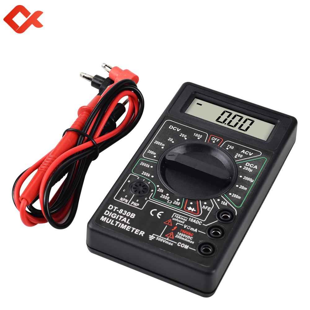 Dt-830b Digital Multimeter Ammeter Voltmeter 3 In 1 Ac Dc Voltage Tester Ohm Meter Hfe Electrician Tools With Test Pen
Dt-830b Digital Multimeter Ammeter Voltmeter 3 In 1 Ac Dc Voltage Tester Ohm Meter Hfe Electrician Tools With Test Pen