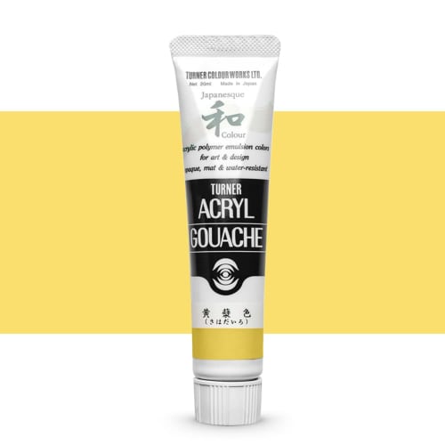 Акриловая гуашь Turner Color Japanesque Color, желтая, Японская краска AG020310 20 мл (нет. 6)
Акриловая гуашь Turner Color Japanesque Color, желтая, Японская краска AG020310 20 мл (нет. 6)