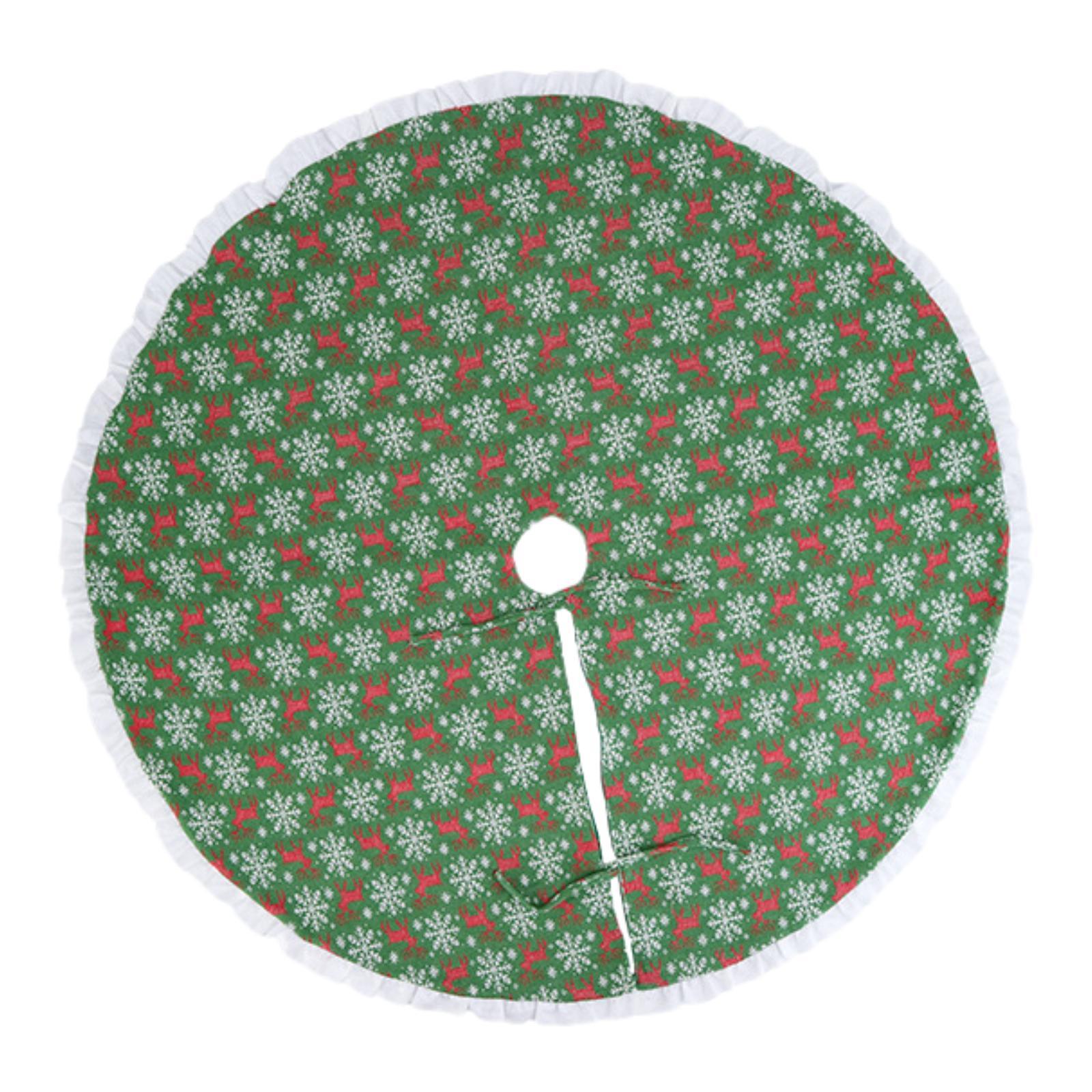 Christmas Tree Skirt Xmas Tree Skirt Home Decor Round Christmas Tree Base Apron Base Cover for Merry Christmas Party Holiday зелений
Christmas Tree Skirt Xmas Tree Skirt Home Decor Round Christmas Tree Base Apron Base Cover for Merry Christmas Party Holiday зелений