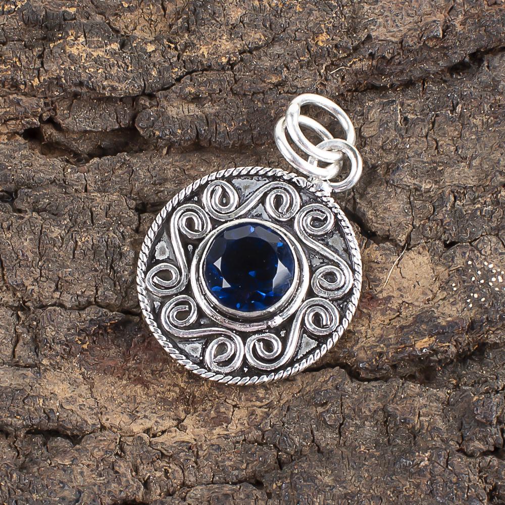 London Blue Topaz Pendant, 925 Solid Sterling Silver Gemstone Jewelry, Handmade Pendant, For Thanksgiving Gift 1.2 Inches
London Blue Topaz Pendant, 925 Solid Sterling Silver Gemstone Jewelry, Handmade Pendant, For Thanksgiving Gift 1.2 Inches