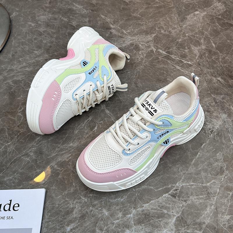 Мода 2024 года, женская обувь из вулканизированной стали, модные дышащие туфли на платформе, осеннее новое поступление, повседневные кроссовки в тон 40
Мода 2024 года, женская обувь из вулканизированной стали, модные дышащие туфли на платформе, осеннее новое поступление, повседневные кроссовки в тон 40