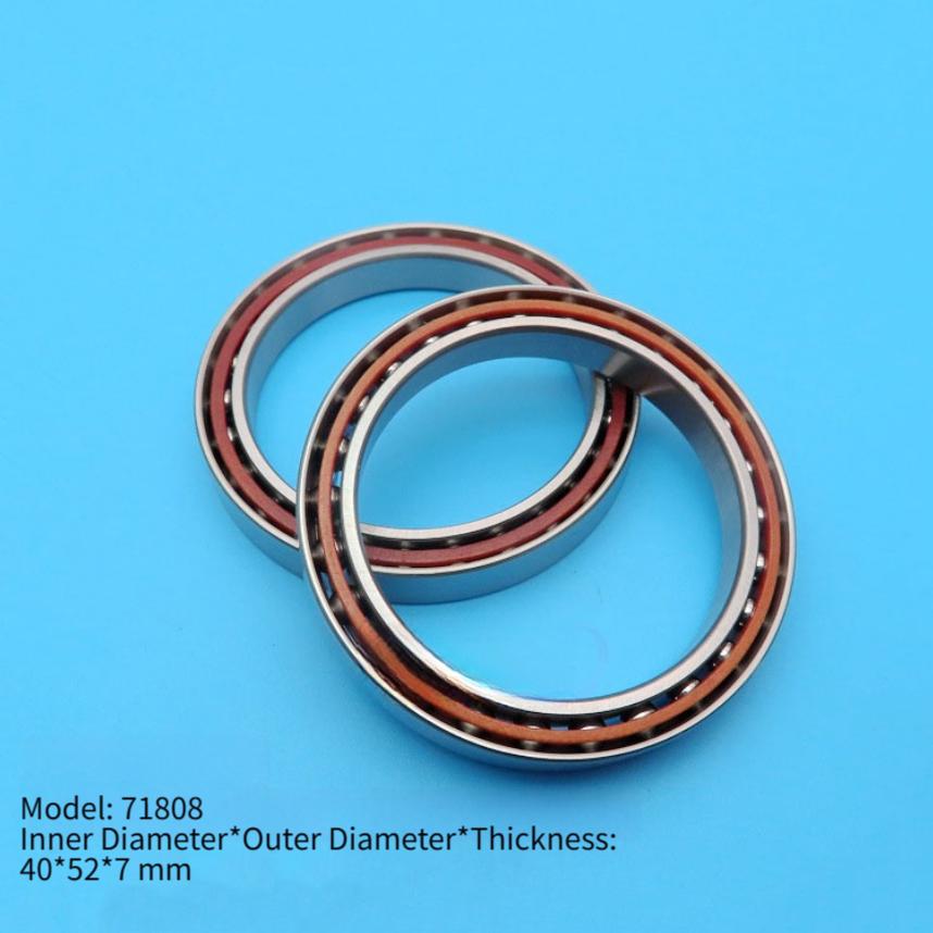 1PCS 71808AC Angular Contact Ball Bearing 40x52x7 mm High Speed Single Row Bearing for Machine Tools and Electronics China Mainland
1PCS 71808AC Angular Contact Ball Bearing 40x52x7 mm High Speed Single Row Bearing for Machine Tools and Electronics China Mainland