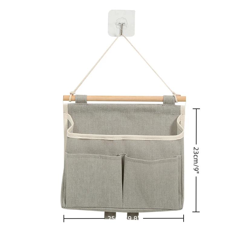 New Storage Basket Hanging Storage Rack Bed Remote Control Bookshelf Dormitory Storage Bag Stand With Hook Bedside Pocket сірий колір
New Storage Basket Hanging Storage Rack Bed Remote Control Bookshelf Dormitory Storage Bag Stand With Hook Bedside Pocket сірий колір