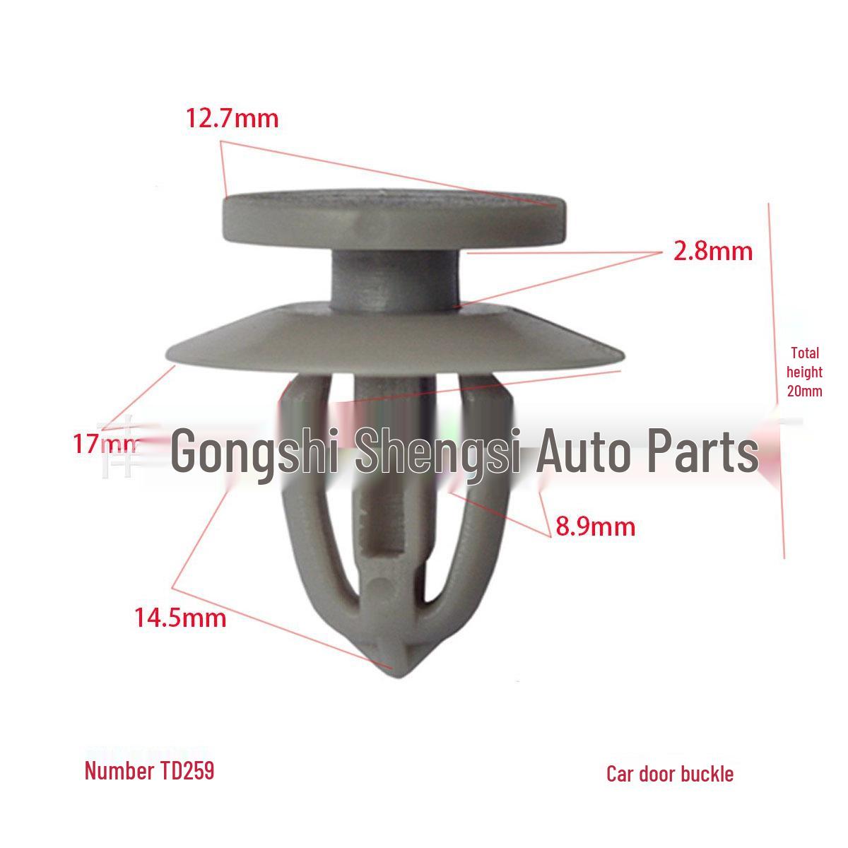 Chevrolet Sail Door Panel Trim Clips & Skirt Buckles 2000 Units
Chevrolet Sail Door Panel Trim Clips & Skirt Buckles 2000 Units