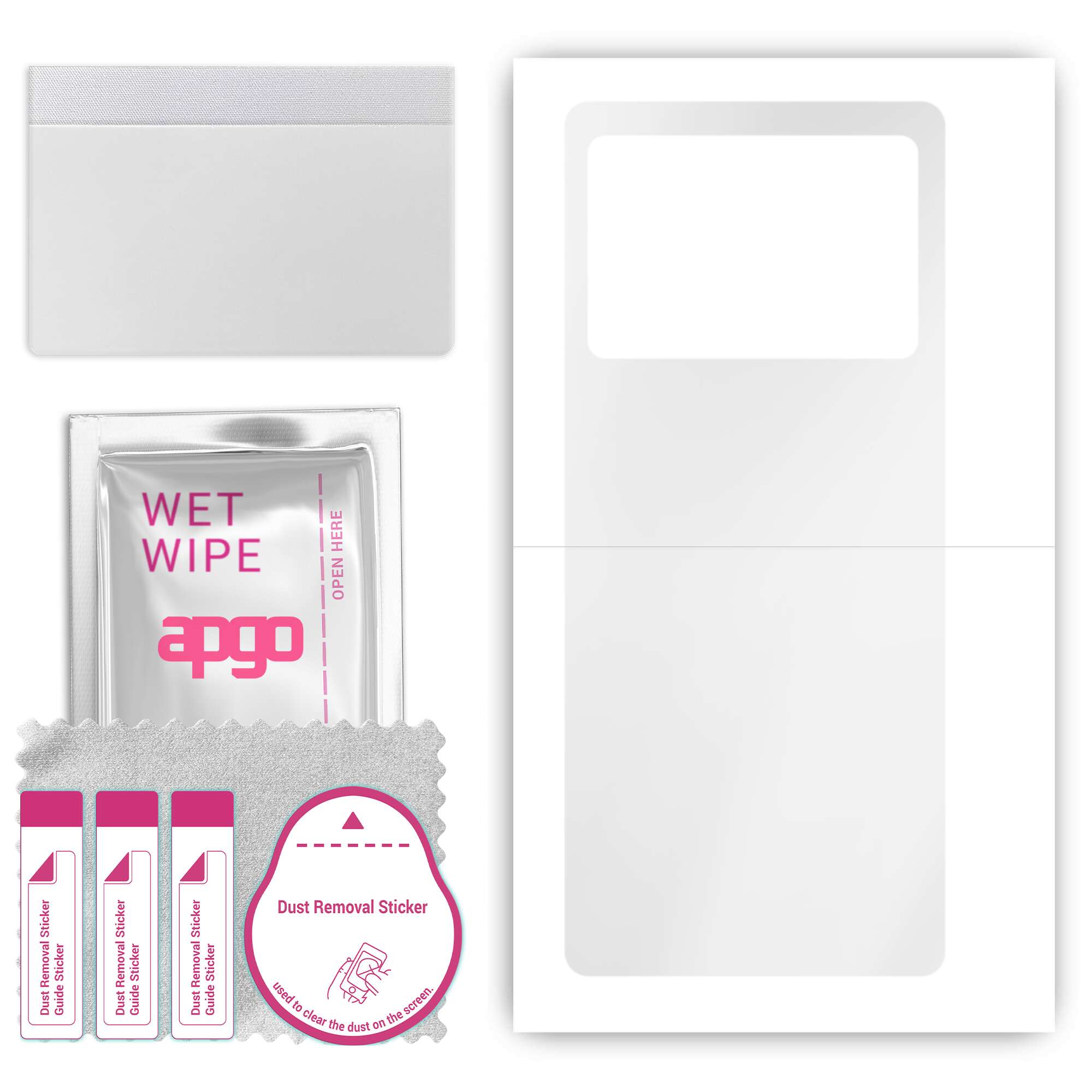 apgo Ultra Clear Protective Skin Sticker for the back compatible with Vivo X Fold Plus, Wrap Film, Hydrogel Film, Flexible, Soft TPU with positioning
apgo Ultra Clear Protective Skin Sticker for the back compatible with Vivo X Fold Plus, Wrap Film, Hydrogel Film, Flexible, Soft TPU with positioning