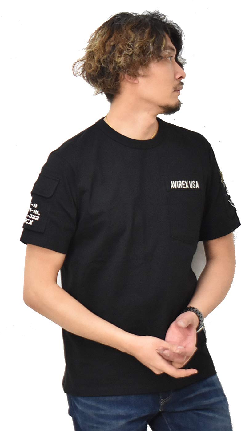 AVIREX Fatigue T-Shirt 6113328 (black, L)
AVIREX Fatigue T-Shirt 6113328 (black, L)