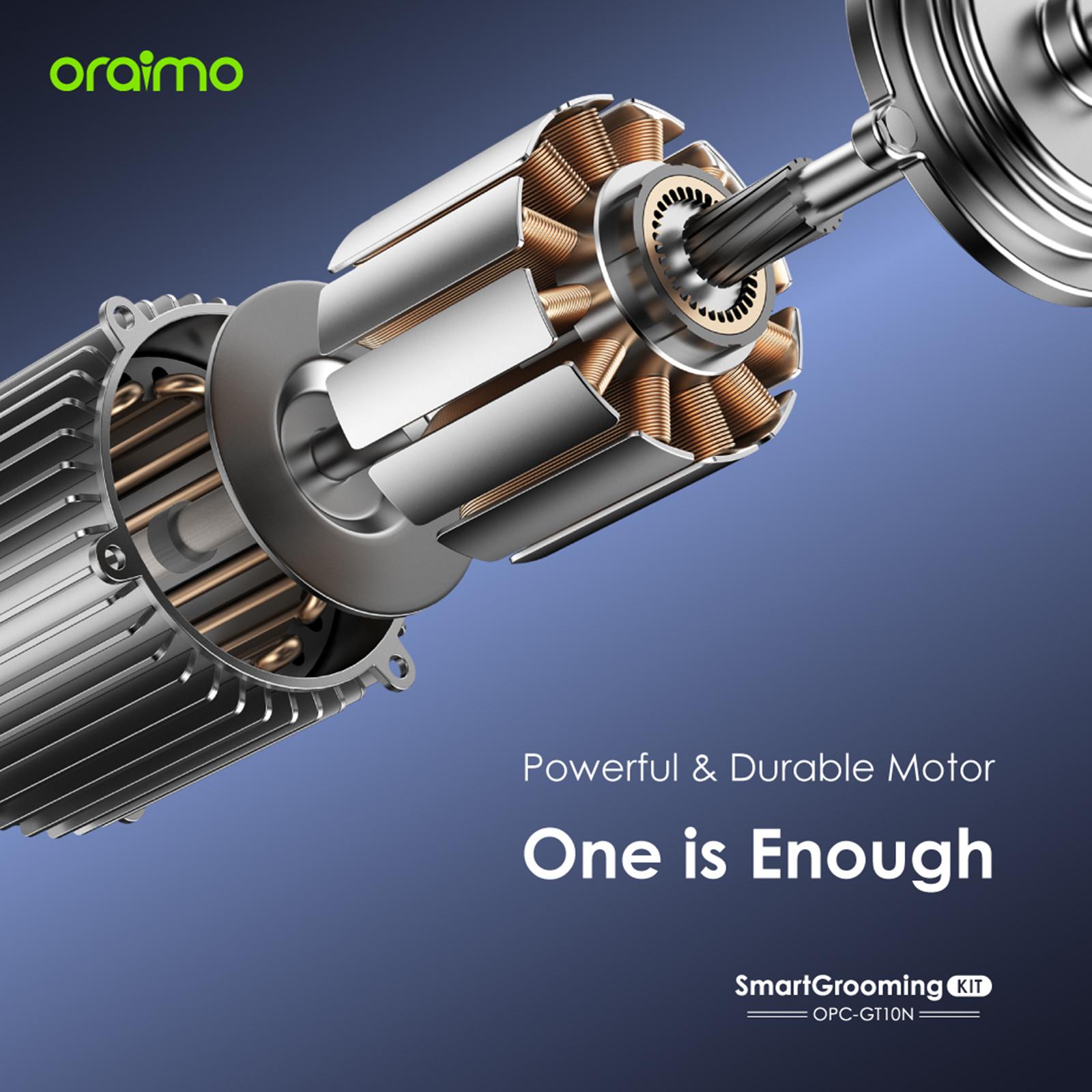 Oraimo OPC-GT10N Мощный мотор для влажной и сухой уборки IPX7 Водонепроницаемый умный комплект для ухода за волосами
Oraimo OPC-GT10N Мощный мотор для влажной и сухой уборки IPX7 Водонепроницаемый умный комплект для ухода за волосами