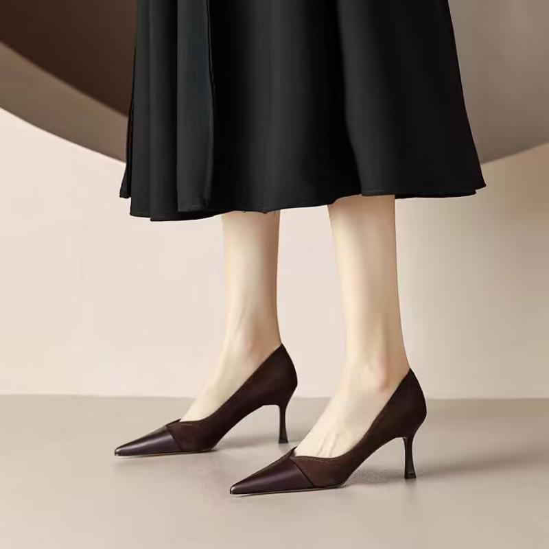 Модные туфли на высоком каблуке с острым носком, женские туфли для поездок на работу, классические черные туфли, удобные неглубокие женские туфли-лодочки 2024 36 малиновый
Модные туфли на высоком каблуке с острым носком, женские туфли для поездок на работу, классические черные туфли, удобные неглубокие женские туфли-лодочки 2024 36 малиновый