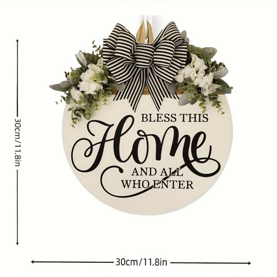 Spring Wreath Welcome Sign with Artificial Flowers - Wooden Front Door Décor & Coat Rack for Home
Spring Wreath Welcome Sign with Artificial Flowers - Wooden Front Door Décor & Coat Rack for Home