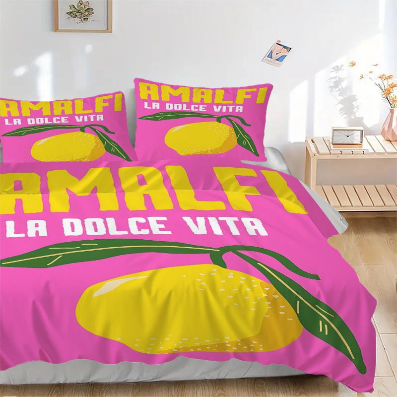 3pcs Lemon Duvet Cover Set, Soft Comfortable Duvet Cover,Guest Room (1*Duvet Cover + 2*Pillowcase, Without Core) yy251104109 135x200cm
3pcs Lemon Duvet Cover Set, Soft Comfortable Duvet Cover,Guest Room (1*Duvet Cover + 2*Pillowcase, Without Core) yy251104109 135x200cm