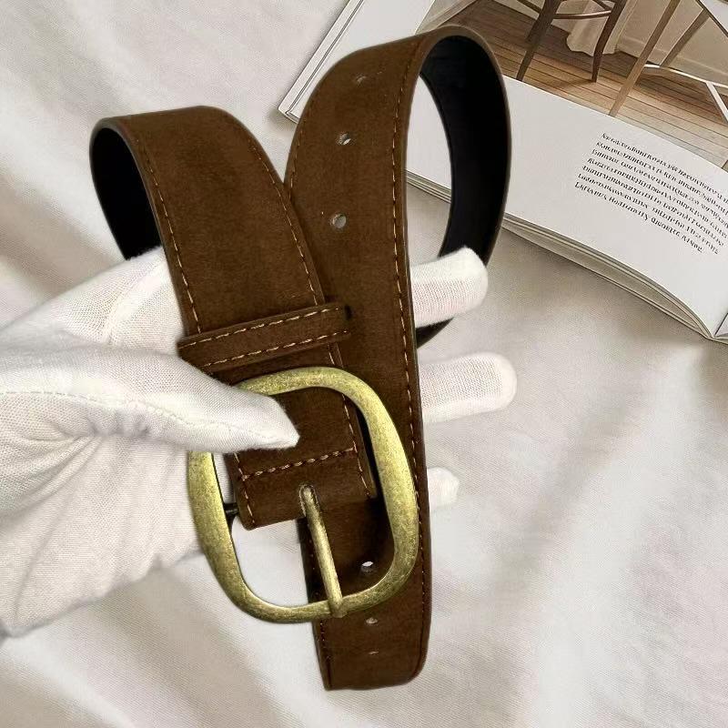 2025 Lychee Pattern Textured Belt for Women s Korean Retro Suede Style Length 105cm
2025 Lychee Pattern Textured Belt for Women s Korean Retro Suede Style Length 105cm