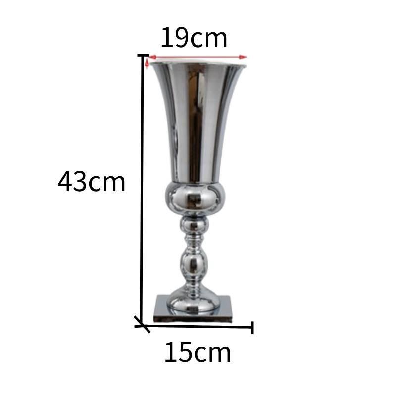 Большая Серебряная Потрясающая Железная Роскошная Цветочная Ваза Свадебное Украшение Романтичная 43cm/16.93in серебряный
Большая Серебряная Потрясающая Железная Роскошная Цветочная Ваза Свадебное Украшение Романтичная 43cm/16.93in серебряный