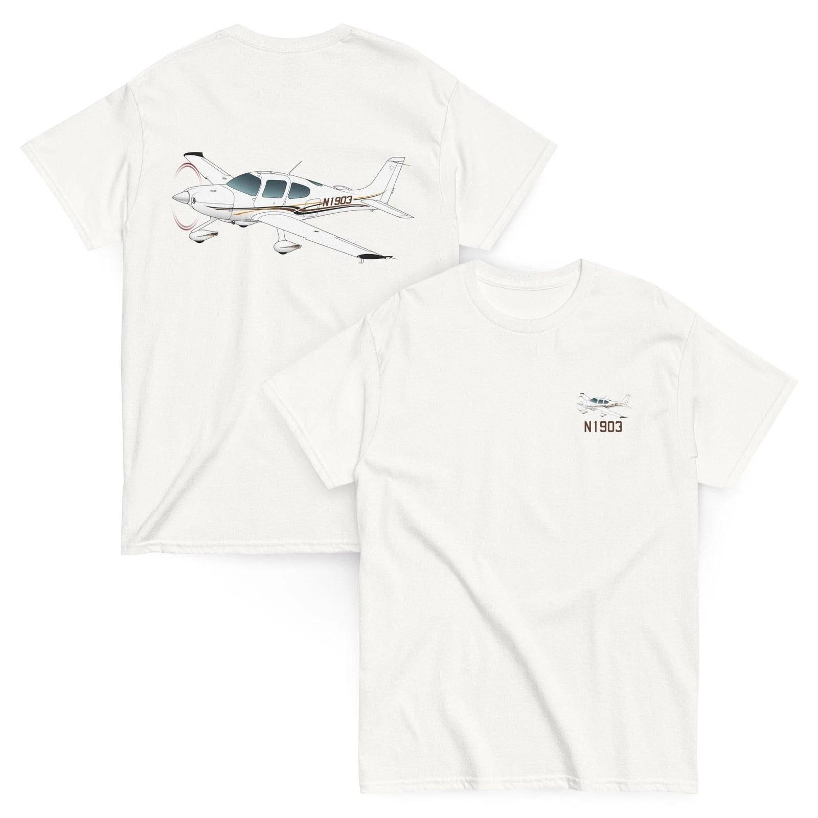 SR20 Airplane T-Shirt - Personalized with Your N# - Back & Front 4XL
SR20 Airplane T-Shirt - Personalized with Your N# - Back & Front 4XL