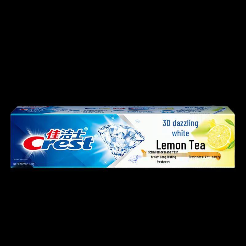 Crest 3D White Lemon Tea Toothpaste 170g
Crest 3D White Lemon Tea Toothpaste 170g