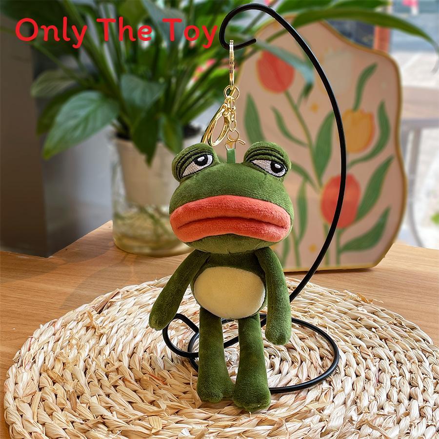 Cartoon Large Mouth Frog Plush Toy Keychain For Kids Gift And Bag Decor Light
Cartoon Large Mouth Frog Plush Toy Keychain For Kids Gift And Bag Decor Light