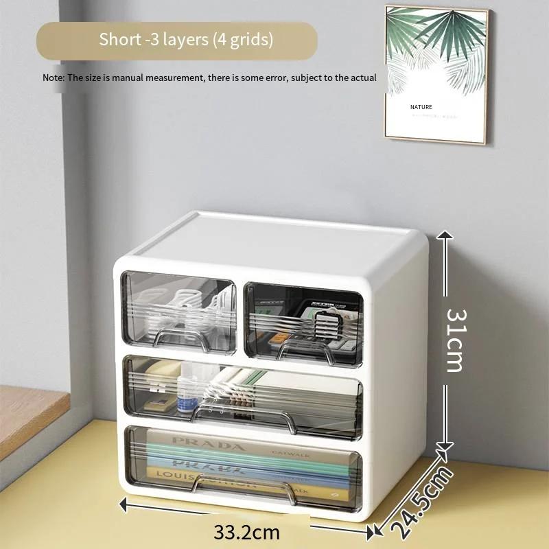 Desktop storage box Drawer type cosmetics jewelry storage box Desk stationery organizer box Office work location shelf
Desktop storage box Drawer type cosmetics jewelry storage box Desk stationery organizer box Office work location shelf