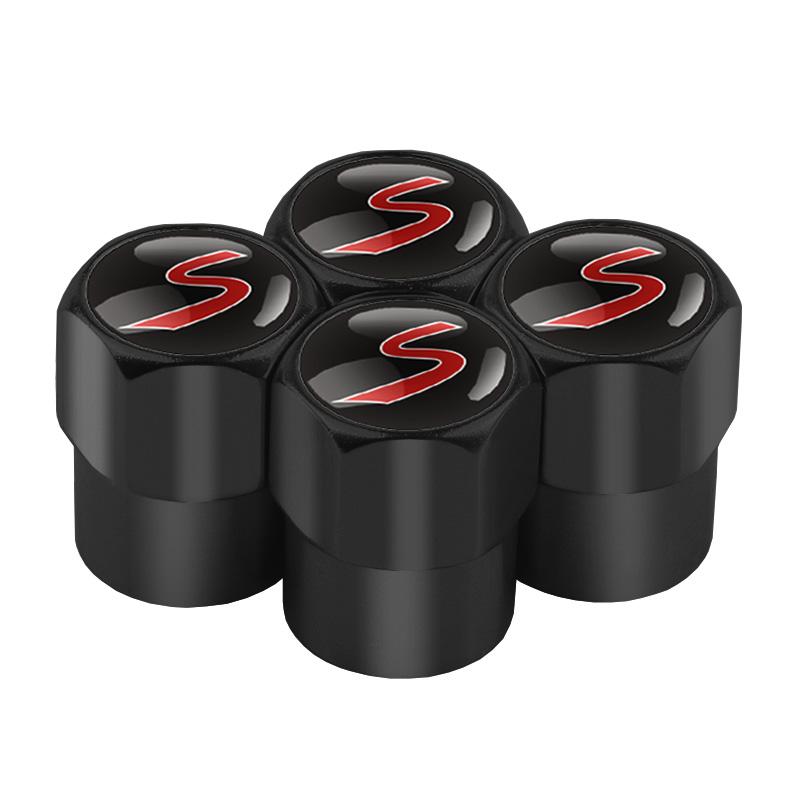 4pcs Car-Styling S Emblem Badge Wheel Tire Valve Stem Caps for Mini BMW Cooper R50 R52 R53 R56 R57 R58 R60 Auto Tyre Accessories
4pcs Car-Styling S Emblem Badge Wheel Tire Valve Stem Caps for Mini BMW Cooper R50 R52 R53 R56 R57 R58 R60 Auto Tyre Accessories
