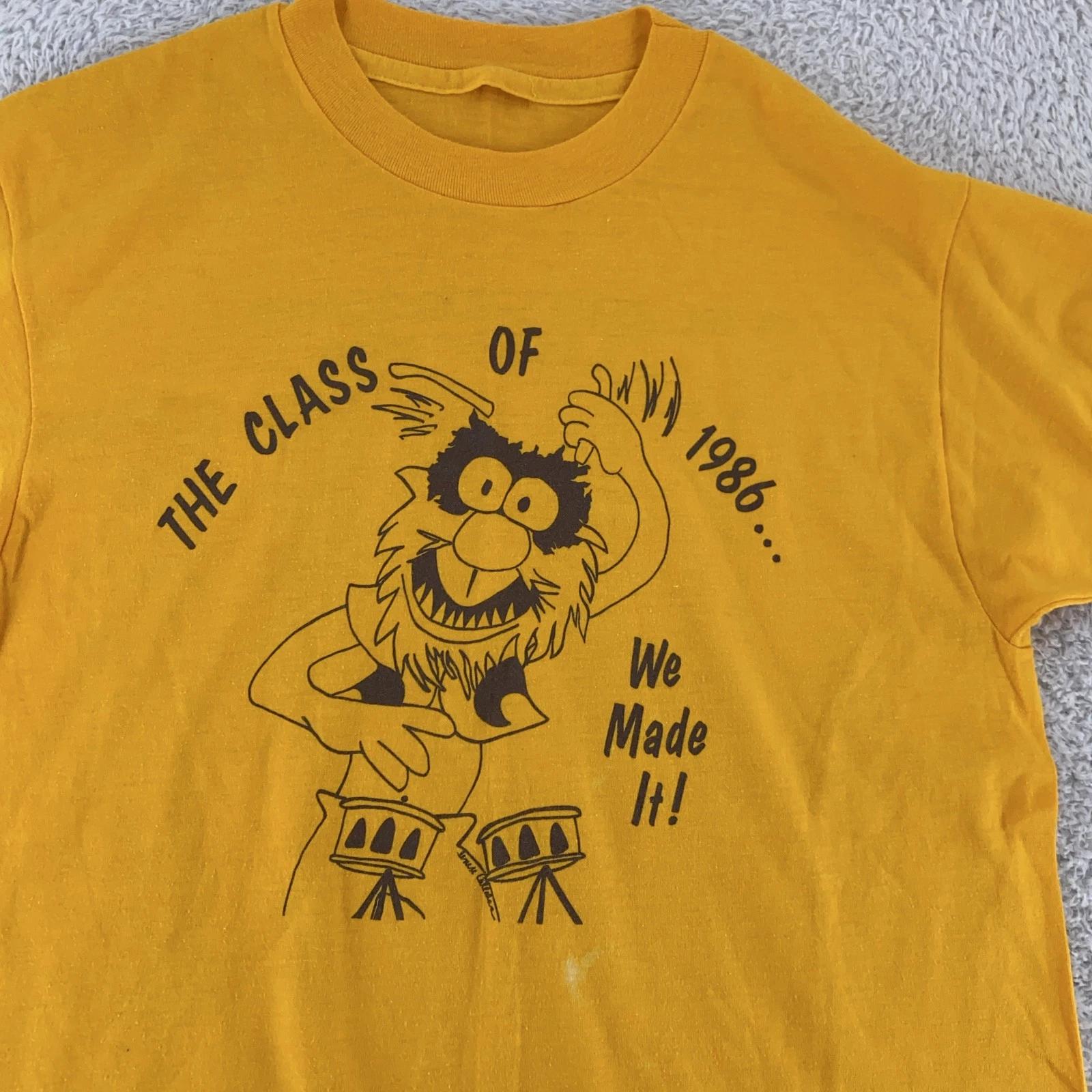 Vintage St Hubert High School 1986 Shirt Small 80s Animal Muppets Philadelphia L
Vintage St Hubert High School 1986 Shirt Small 80s Animal Muppets Philadelphia L