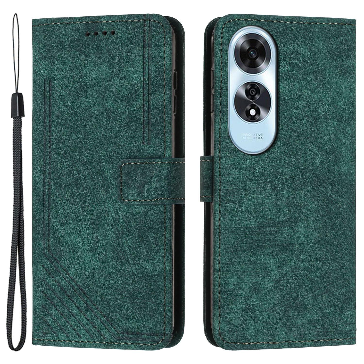 For Oppo A60 4G Wholesale Phone Case PU Leather Wallet Skin-Touch Cell Phone Cover Green
For Oppo A60 4G Wholesale Phone Case PU Leather Wallet Skin-Touch Cell Phone Cover Green