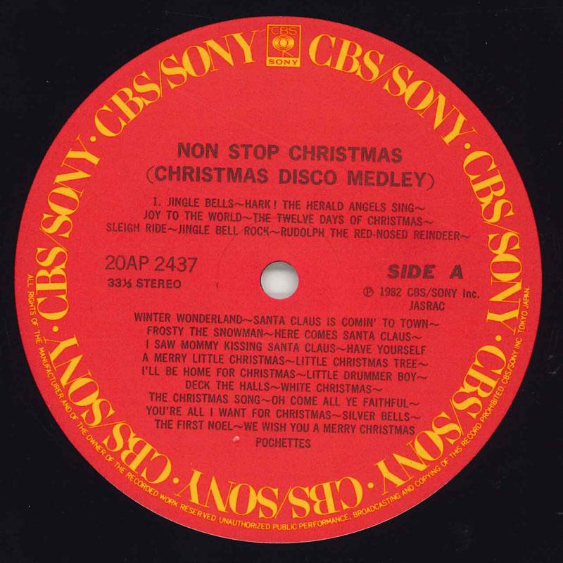 LP Record POCHETTE S - Non Stop Christmas 20AP2437 CBS SONY 1982 Japan Dance & Electronica Used
LP Record POCHETTE S - Non Stop Christmas 20AP2437 CBS SONY 1982 Japan Dance & Electronica Used