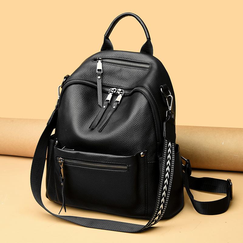 Genuine Leather Women Backpack Large Capacity Knapsack Ladies Travel Sac Girls Shoulder School Bag Mochila Cowhide BackPack
Genuine Leather Women Backpack Large Capacity Knapsack Ladies Travel Sac Girls Shoulder School Bag Mochila Cowhide BackPack