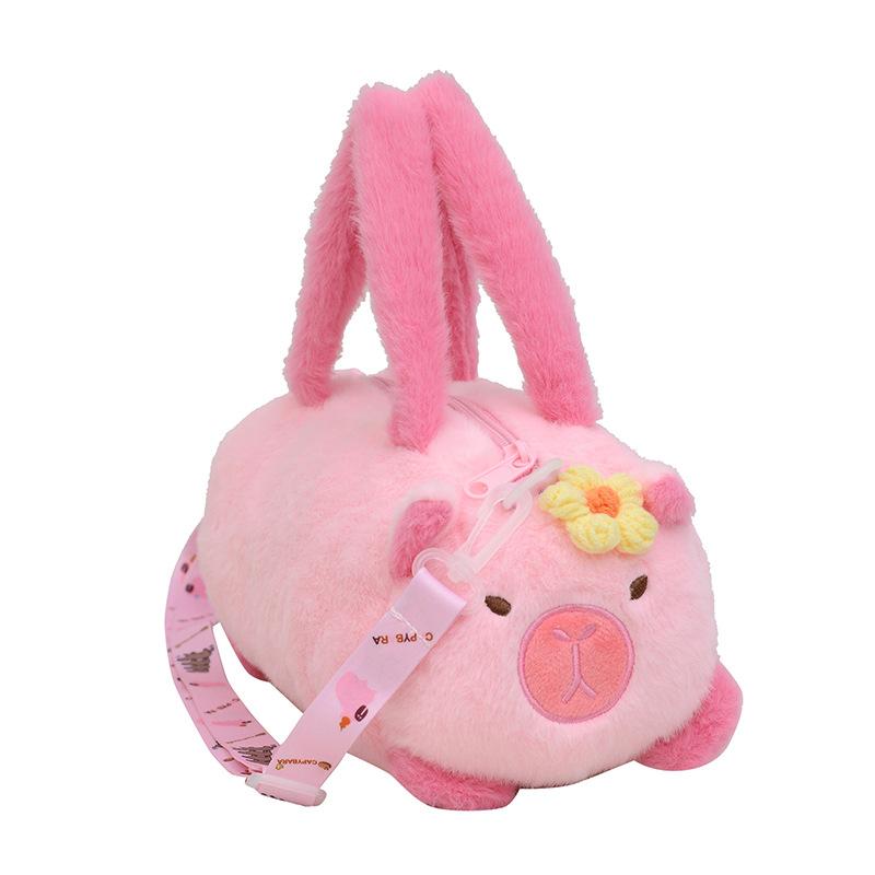 Мягкая детская сумка через плечо с рисунком куклы капибара зимняя девочка милая сумка-мессенджер сумочка One Size
Мягкая детская сумка через плечо с рисунком куклы капибара зимняя девочка милая сумка-мессенджер сумочка One Size