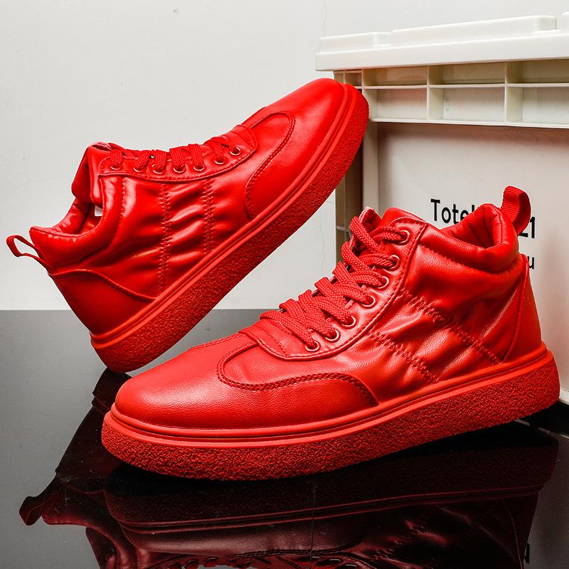 Large size 46 high top 2025 new leather waterproof, non-slip and wear-resistant versatile fashion casual sports men s board shoes 39
Large size 46 high top 2025 new leather waterproof, non-slip and wear-resistant versatile fashion casual sports men s board shoes 39