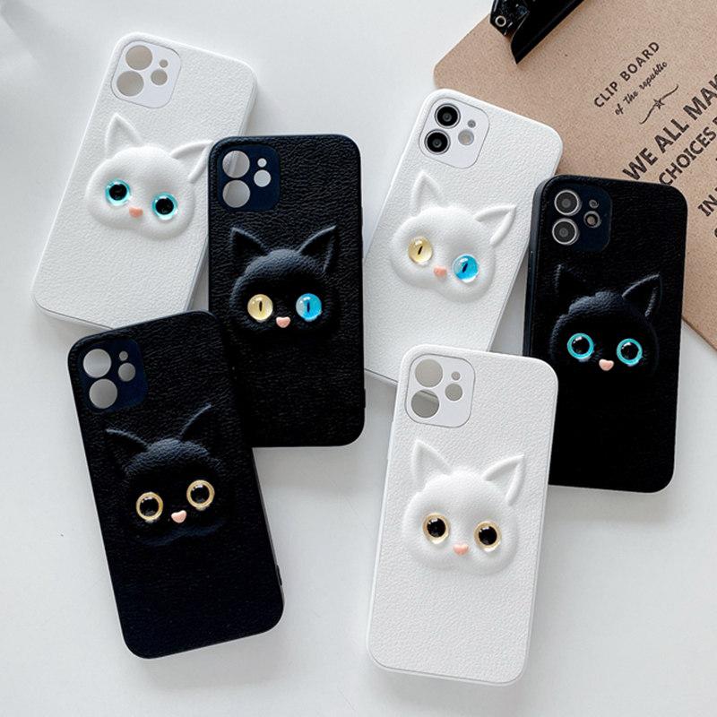 Чехол с 3D милым котом для iPhone 13 Pro Max, чехлы с рисунком котенка, блестящие глаза, чехол для iPhone 12 Mini 11 Pro X Xs Max XR 7 8 Plus SE
Чехол с 3D милым котом для iPhone 13 Pro Max, чехлы с рисунком котенка, блестящие глаза, чехол для iPhone 12 Mini 11 Pro X Xs Max XR 7 8 Plus SE