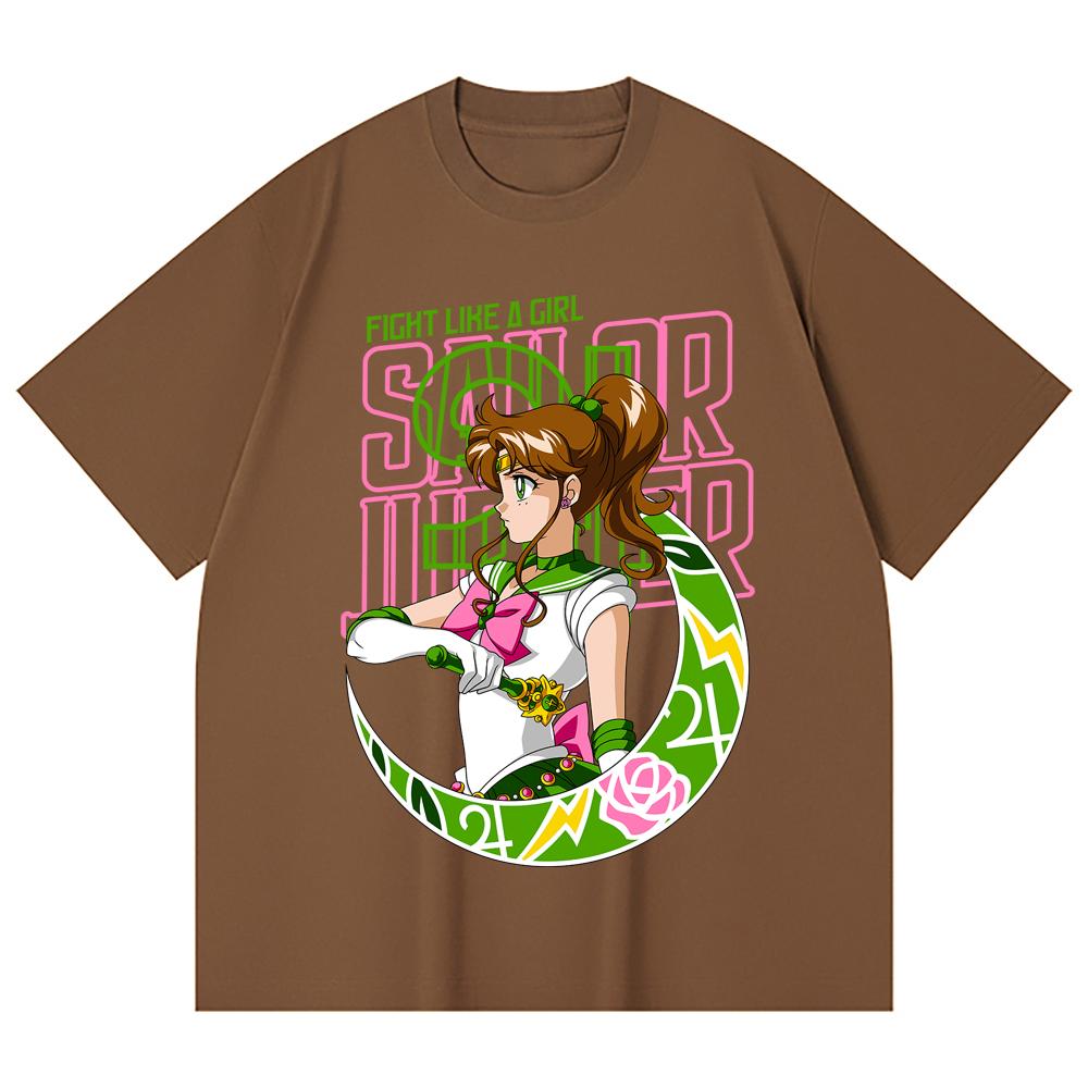 230 Gsm 100% Cotton Sailor Moon V7 Jupiter Print Unisex Heavy Cotton T Shirt XL колір світло кави
230 Gsm 100% Cotton Sailor Moon V7 Jupiter Print Unisex Heavy Cotton T Shirt XL колір світло кави