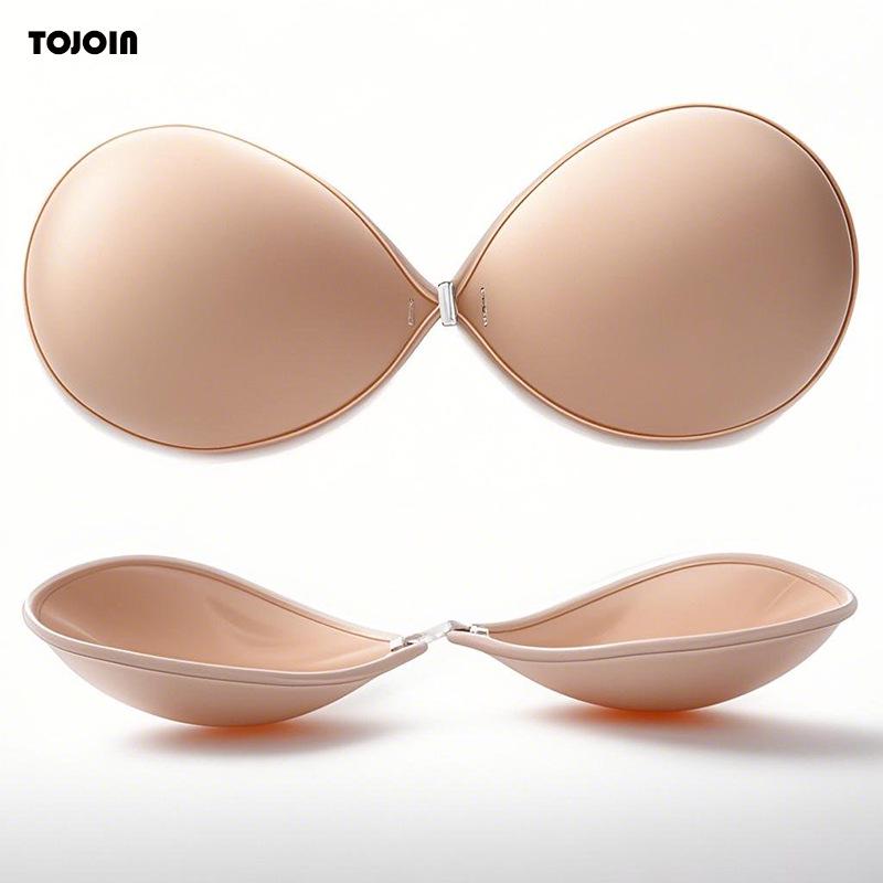 Invisible Push-Up Bra with Thickened Silicone Nipple Covers - Wirefree, Ideal for Wedding Dresses D
Invisible Push-Up Bra with Thickened Silicone Nipple Covers - Wirefree, Ideal for Wedding Dresses D