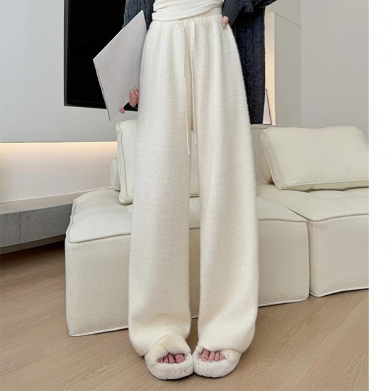 Широкие брюки из норкового велюра для женщин на осень и зиму, новые вязаные брюки с высокой посадкой и драпировкой, брюки из клейкой рисовой муки, прямые, облегающие и ленивые плюшевые брюки XL
Широкие брюки из норкового велюра для женщин на осень и зиму, новые вязаные брюки с высокой посадкой и драпировкой, брюки из клейкой рисовой муки, прямые, облегающие и ленивые плюшевые брюки XL