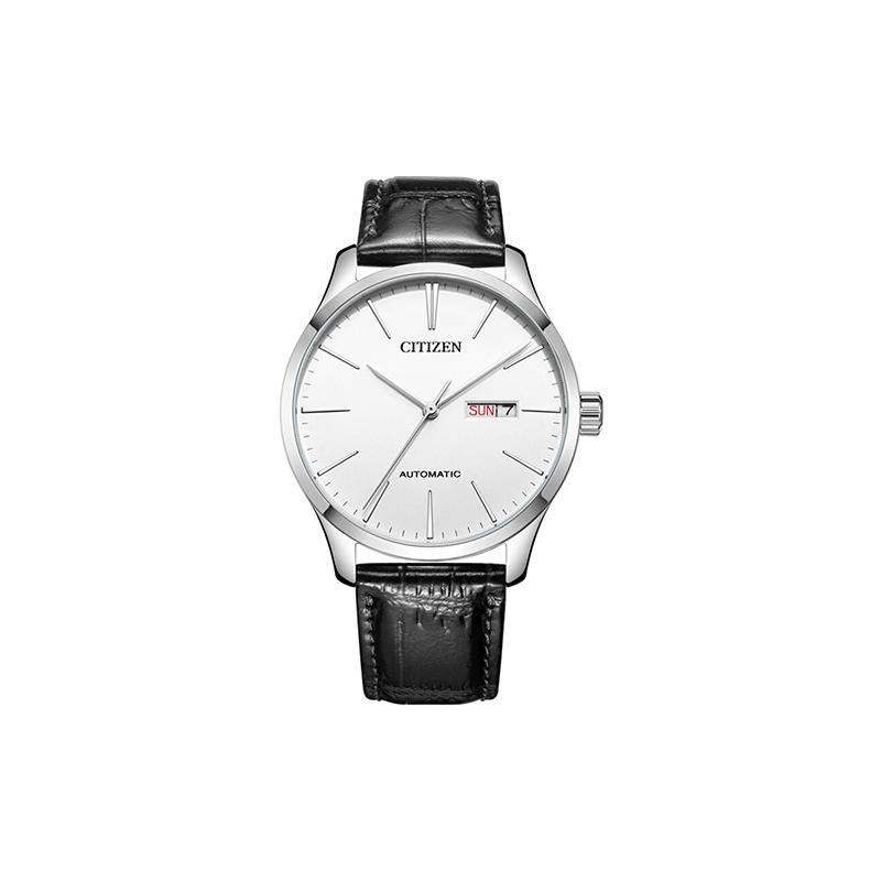 CITIZEN mechanical watch series business waterproof mechanical movement leather cowhide strap men s watch silver dial NH8350-08B срібний
CITIZEN mechanical watch series business waterproof mechanical movement leather cowhide strap men s watch silver dial NH8350-08B срібний