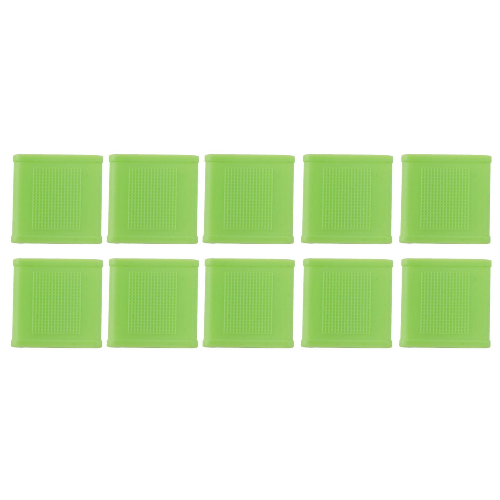 10 шт. Силиконовый напальчник Эластичный протектор для пальца Баскетбольный напальчник Износостойкий Чехол для пальца для гольфа зелёный
10 шт. Силиконовый напальчник Эластичный протектор для пальца Баскетбольный напальчник Износостойкий Чехол для пальца для гольфа зелёный