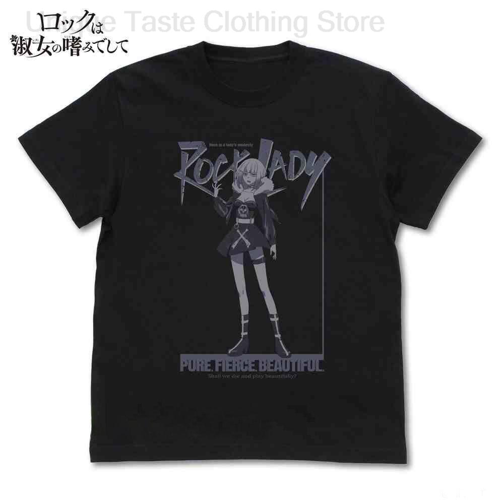 Anime Rock Is A Ladys Modesty T Shirt Harajuku Fashion Cartoon Print Tshirt Unisex Women Casual Summer Cotton Short Sleeve Tee Top 3XL
Anime Rock Is A Ladys Modesty T Shirt Harajuku Fashion Cartoon Print Tshirt Unisex Women Casual Summer Cotton Short Sleeve Tee Top 3XL
