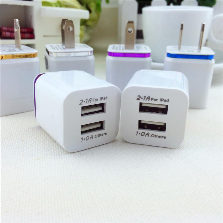 Dual-Port Metal Frame Fast Charger 5V2A US Adapter, 5W Dual USB Charging Head
Dual-Port Metal Frame Fast Charger 5V2A US Adapter, 5W Dual USB Charging Head