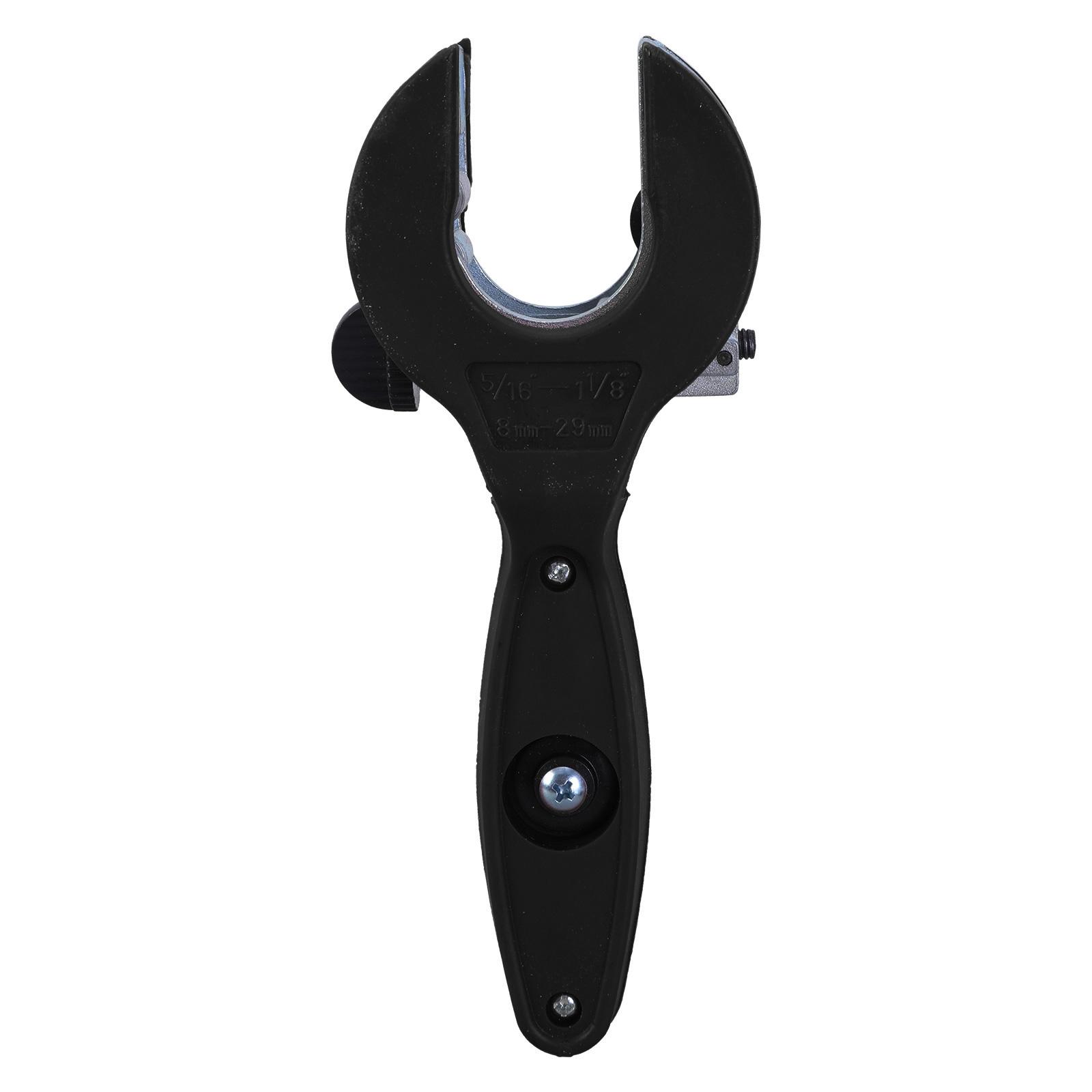 Режущий инструмент для труб с храповым механизмом для резки 6-23 мм нержавеющей стали, меди, алюминия, металла, медных труб, ручной инструмент для резки 2
Режущий инструмент для труб с храповым механизмом для резки 6-23 мм нержавеющей стали, меди, алюминия, металла, медных труб, ручной инструмент для резки 2