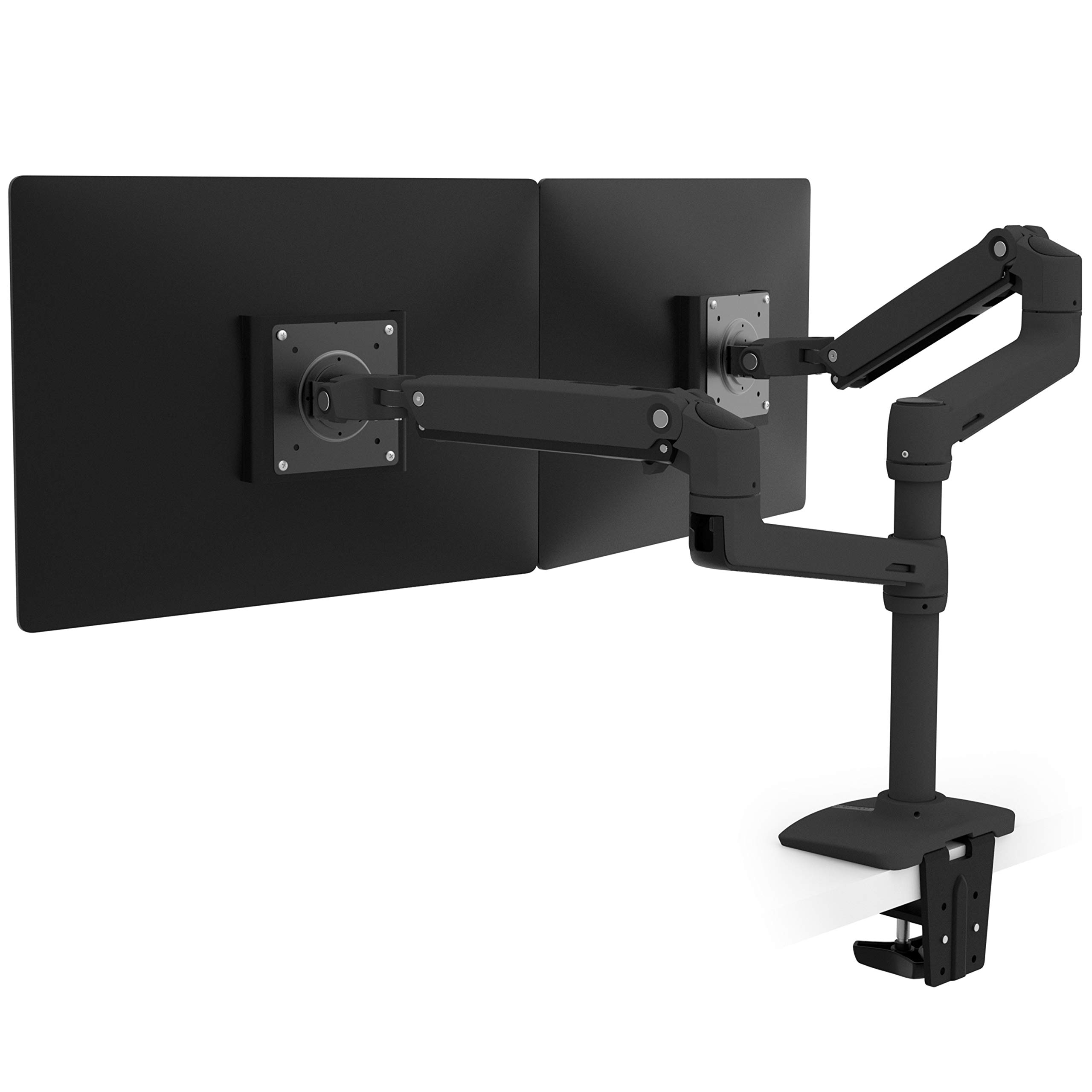 ERGOTRON LX Desk Dual Monitor Arm 2 Screens Matte Black Up to 24 inches Compatible with VESA Standards Vertical/Horizontal (6.4~18.1kg) 45-492-224
ERGOTRON LX Desk Dual Monitor Arm 2 Screens Matte Black Up to 24 inches Compatible with VESA Standards Vertical/Horizontal (6.4~18.1kg) 45-492-224