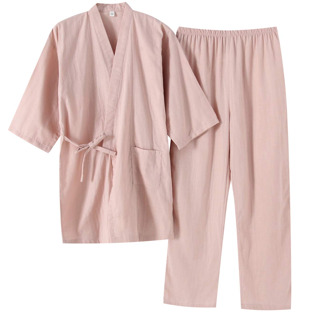 YOUR LOVE Женское моющееся летнее кимоно, однотонное, самуэ, дзинбэй, набор юката и пижама, ткань сидзима, набор из 2 предметов (L, Розовый)
YOUR LOVE Женское моющееся летнее кимоно, однотонное, самуэ, дзинбэй, набор юката и пижама, ткань сидзима, набор из 2 предметов (L, Розовый)