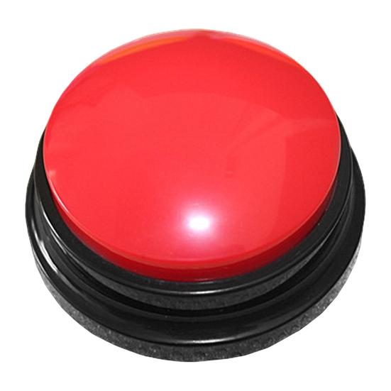 Безопасная звуковая кнопка Износостойкая игровая игрушка избавит от скуки красный
Безопасная звуковая кнопка Износостойкая игровая игрушка избавит от скуки красный