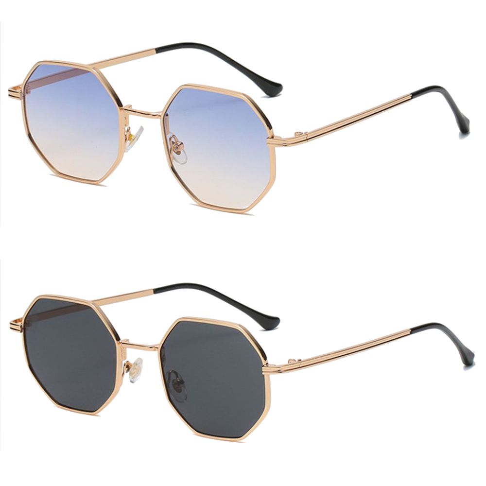 Luxury Retro Polygon Sun Glasses Square Sunglasses for Men Women Fashion Metal Frame Glasses UV Protection Vintage Metal Shades
Luxury Retro Polygon Sun Glasses Square Sunglasses for Men Women Fashion Metal Frame Glasses UV Protection Vintage Metal Shades