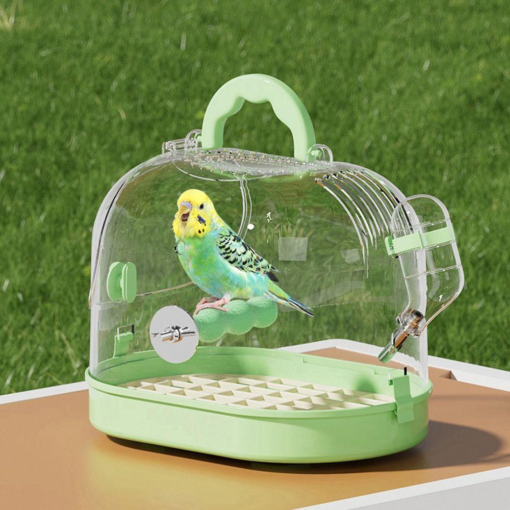 Portable Bird Carrier Escape-Proof Buckle Parrots Carrying Case Durable Parrot Cage Outdoor білий
Portable Bird Carrier Escape-Proof Buckle Parrots Carrying Case Durable Parrot Cage Outdoor білий